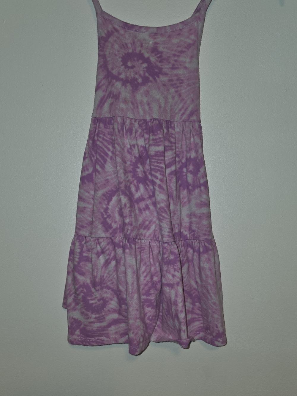 Cat & Jack Purple Tie-Dye Tiered Sundress